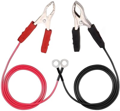 Allecto - Elektrische Omheining - Krokodillenklemmen - Draagbare Connectors - Geschikt voor buitengebruik - Jumper Leads Draad - Voor boerderijgebr...