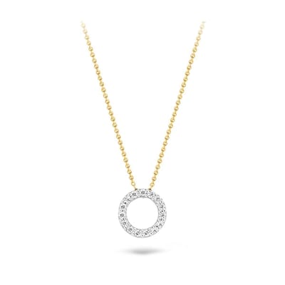 Blush - 14 Karaat Witgouden Ketting 3065BZI (Lengte: 42.00 cm)