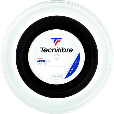 Tecnifibre Tennissnaar Multifeel 1.30 Zwart Op Rol 200m