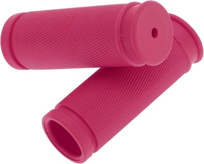 Fietshandvatten Rubber - Handgrepen Stuur - Veilige Grip - Ergonomisch Design - 85 x 30 mm - Roze