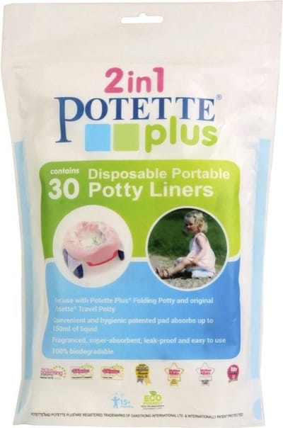 Potette Plus Plas zakjes - biologisch afbreekbare - 30 stuks