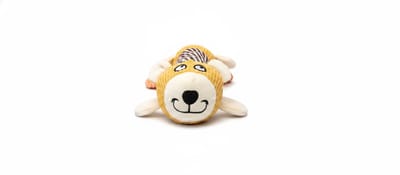 Hondenspeeltje met Touw en Pieper voor Honden - Pluche Knuffel voor Interactief Spelen en Kauwen - Ideaal als Trek Speelgoed en Puppy Speelgoed - Versterkt het Gebit en Voorkomt Verveling - animalking Pluche Hondenspeelgoed