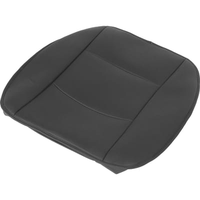 PU Leer Auto Vervangingszitkussen Pad Voorstoelbeschermer Mat Hoes voor 4-deurs Sedan SUV Black zwart