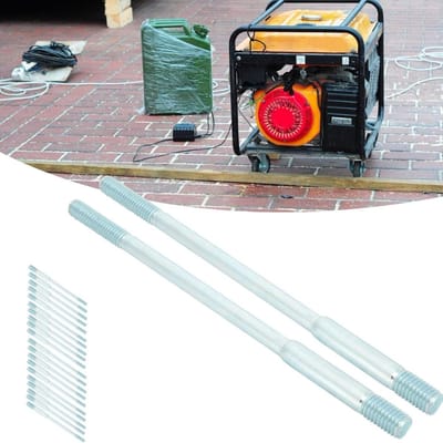 20 Stuks M6x8x135 Cilinderkop Bouten, Dubbel Eind Draad voor Benzinemotor Generator Onderdelen en Accessoires