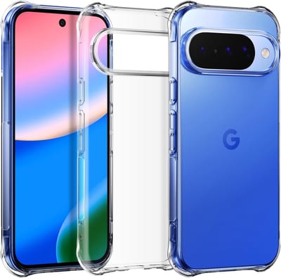 Hoesje Geschikt voor Google Pixel 10 - Transparant - Casemania Anti-Shock Back Cover - Val/Stoot-Proof Telefoonhoesje