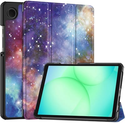 Coverup Tablethoes geschikt voor Samsung Galaxy Tab A11 (8,7") Hoesje - Tri-Fold Book Case met Wake/Sleep - Galaxy