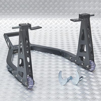 Datona® MotoGP Paddockstand - Motorstandaard Achterwiel 250 kg - Lichtgewicht 3 kg - Aluminium - Instelbaar
