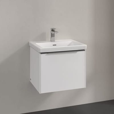 Villeroy & Boch Subway 3.0 vanity unit 52.3 cm, 1 drawer, handle glossy C57900VE
