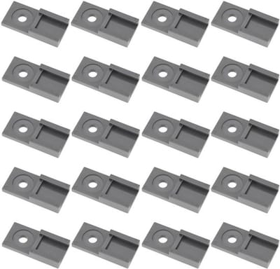 Allecto Montageclip Auto Connector Houderbeugel - 20 stuks - Abs