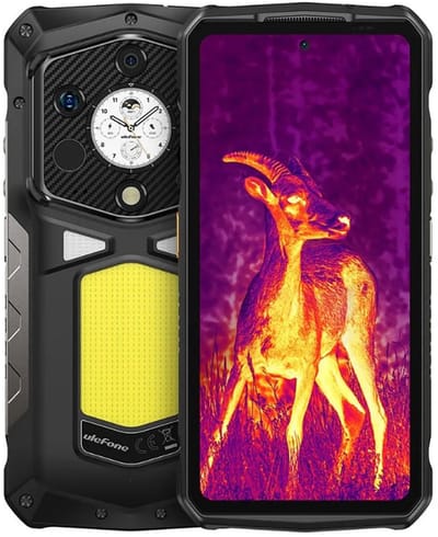 [Thermische Versie] Ulefone Armor 29 Pro 5G AI Robuuste Smartphone Android 15 6.67" 120Hz 512GB ROM 21200mAh 120W Snelladen NFC