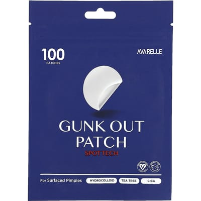 Avarelle, Gunk Out patch, spot technology, 100 patches