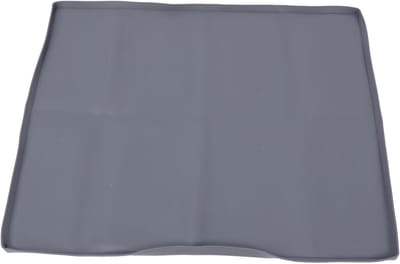 Antislip wasmachinemat - Droger topmat - Bescherming apparaten - Stevige siliconen - 50x60 cm - Grijs