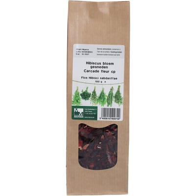 Marma Hibiscus bloem gesneden 100 Gram