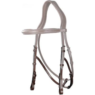 Dy'on - Hackamore bakstukken Bruin Cob