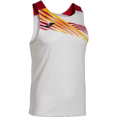 Joma Elite X Mouwloos T-shirt Wit 11-12 Years Jongen