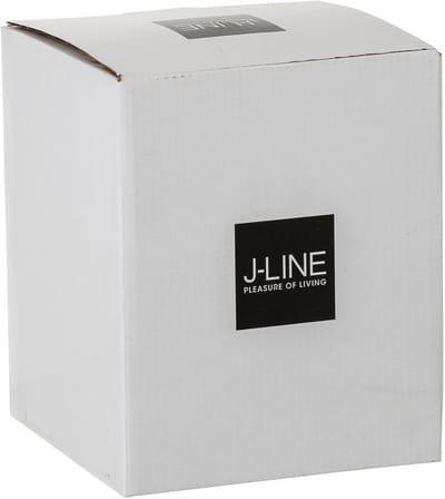 J-Line tafellamp Paddenstoel - ijzer - zwart
