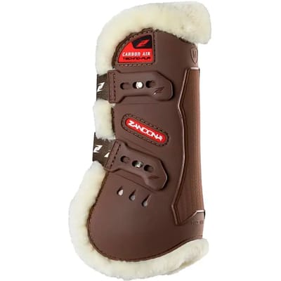 Gesloten Voorbeenschoenen voor Paard Zandonà Carbon Air Techno-Fur