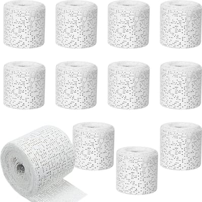 12 rollen gipsverband voor babybuik - sneldrogend gips - Parijs thema - modelbouw - 5 cm x 27 m