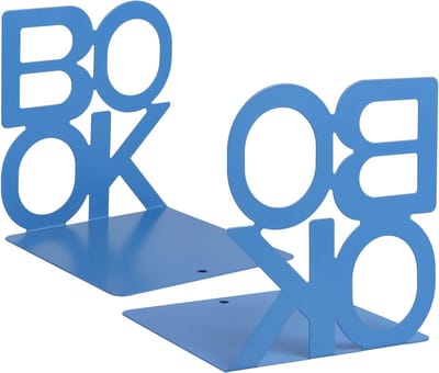 Stevige metalen boekensteunen voor boekenplanken, decoratieve boekhouders voor kantoor en thuis, boekenstopper set