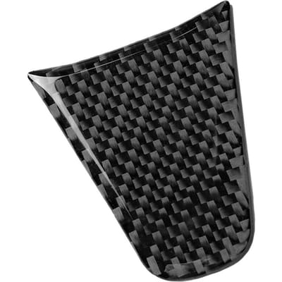 Auto Stuurwiel Stickers Koolstofvezel Materiaal Voertuig Lager Cirkel Trim Vervanging voor Honda Fit Jazz GK5 3E veelkleurig