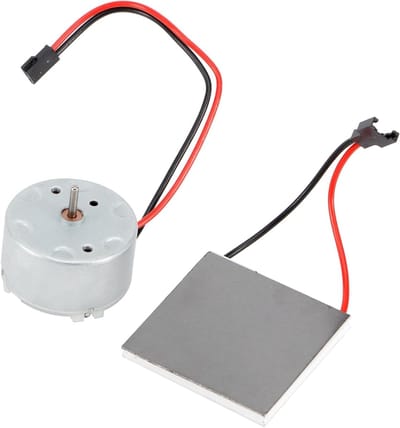 Vervangingsset voor Haardventilator Motor - Inclusief Onderdelen voor Houtkachel, Efficiënte Ventilatie en Stille Werking