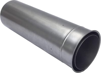 Dubbelwandige Voering - Schoorsteen Inzetstuk - Schoorsteen Verbinding - In te Kort Zonder Problemen - Ø 200 mm 50 cm