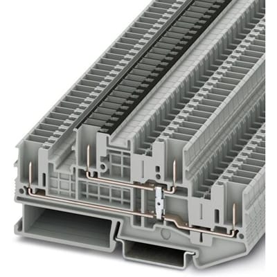 Phoenix Contact 3061509 Klem 2-etages 5.2 mm Spanveer Grijs 50 stuk(s)