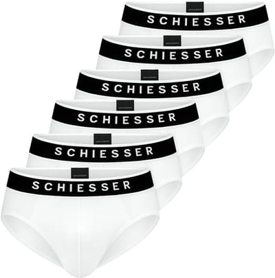 Schiesser Heren rio-slip / onderbroek 6 pack 95/5 Cotton