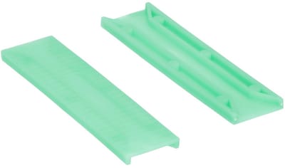 Wovar Glasblokjes 26 mm breed | 5 mm dik Groen | Per 100 stuks