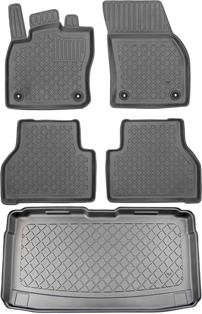 ARISTAR 193891G - Kofferbakmat en Vloermatten - Volkswagen Caddy IV Kombivan - Vanaf 11.2020 - Stop AV2 Voor
