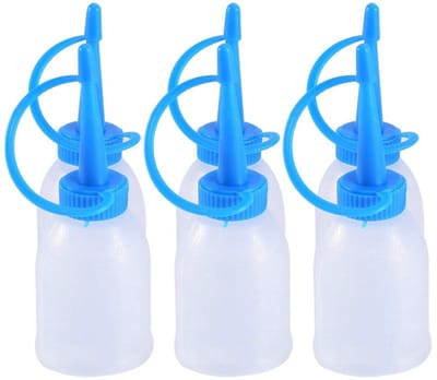 Dailygoody - 6 Pack Squeeze Flessen 30ml - Perfect voor Thuis en Industrieel Gebruik