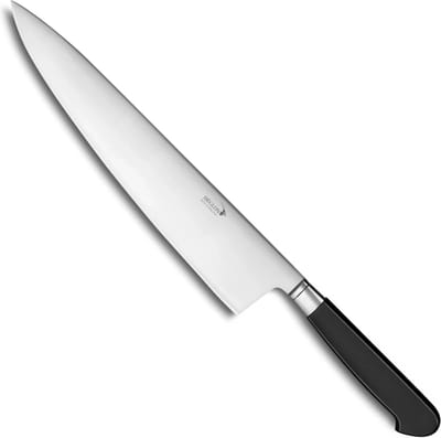 Déglon Koksmes 25 cm – Veelzijdig en Robuust – Zwart Handvat – Vaatwasmachinebestendig