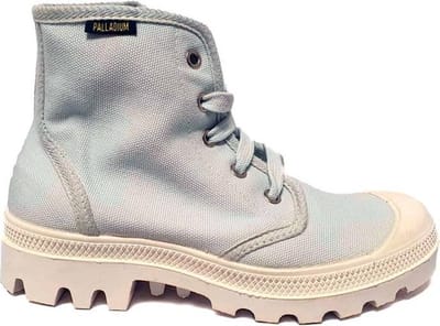 Palladium Pampa High Dames Veterschoen 14463/060 Sky Blue Maat 37