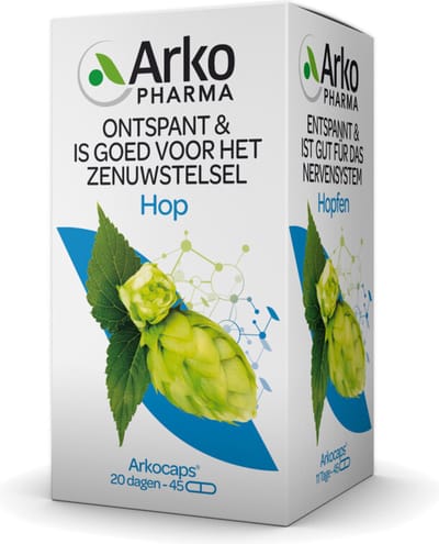 Arkopharma Hop Arkocaps 45 capsules - Voedingssupplement
