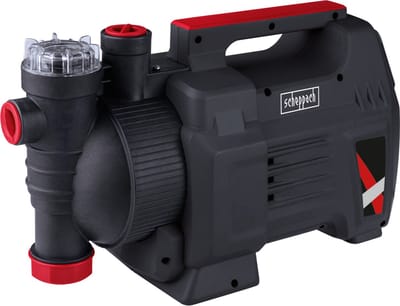 Scheppach Huiswaterpomp GP1100JET - LCD - 1000W - 3.6 bar - 3800 L/h - Max. opvoerhoogte: 36 m