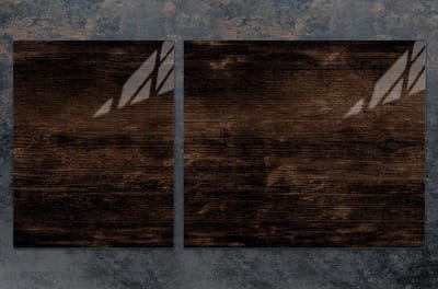 TMK ArtDeko - Snijplank - 100x52 cm - Glas - Houtprint