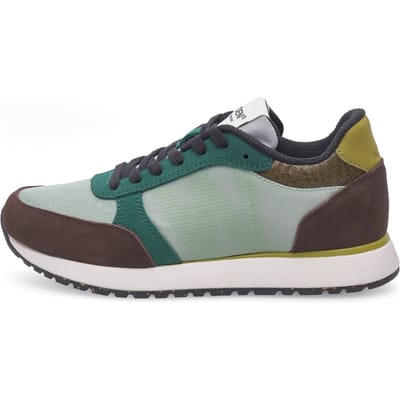 Woden Ronja Deep Forest Multi Size: 36 | Sneakers Outlet | Dames | Groen