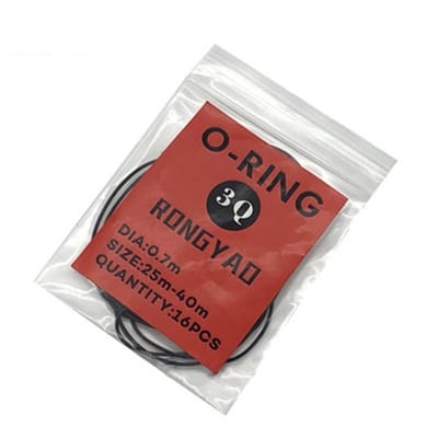 Dailygoody - Horloge Afdichtingsring - Waterdichte O-ring - Elastisch