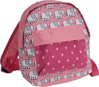 Rugzak meisje - Rugtas Kind - roze -olifant- kinderrugzak meisje -rugzak