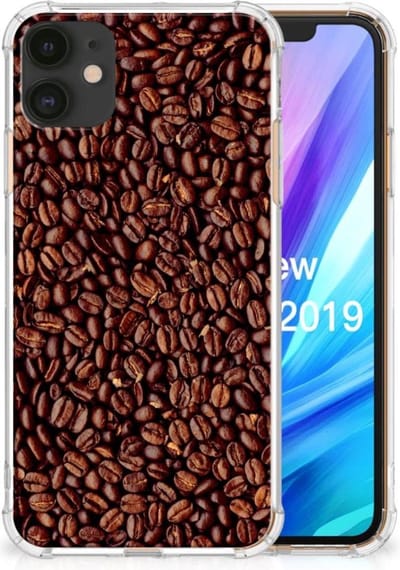Apple iPhone 11 Beschermhoes Koffiebonen