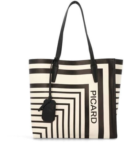 PICARD Handtas Schoudertas Brasilia Shopper Black Kombi Veelkleurig