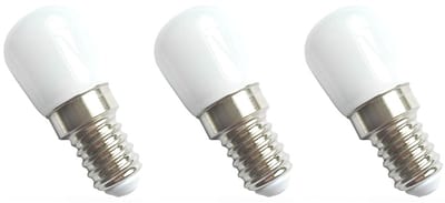 Spectrum LED Miniatuur Lamp E14 1.5W - 230V - 140 Lumen - 3000K Warm wit - Gezellig licht - Energiezuinig - 3 stuks