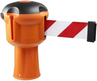 Afsluitband - Veiligheidsband - Gebied Afzetten - 9 Meter Lengte - 5 cm Breedte - Rood-Wit