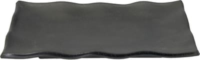 Tokyo Design Studio - Melamine Zen - Rechthoekig Bord - Zwart - 22,5x15x2,3 cm
