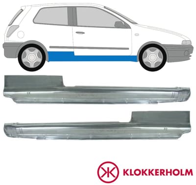 Volledige dorpel voor Fiat Brava Bravo 1995-2003 / Links + Rechts / Set