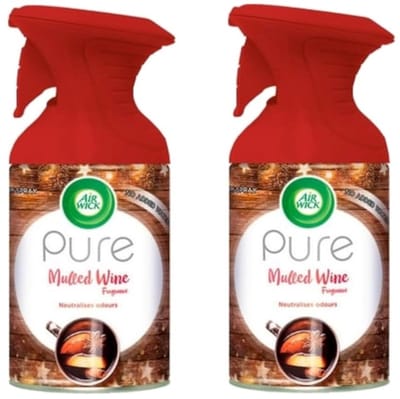 Air Wick Pure Luchtverfrisser Spray – Mulled Wine - 2 x 250 ml