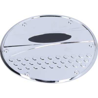 Brandstoftankafdekking Trim Tankdop Deksel Chroom Decoratie Vervanging voor Mazda CX3 CX?3 2016?2018 white