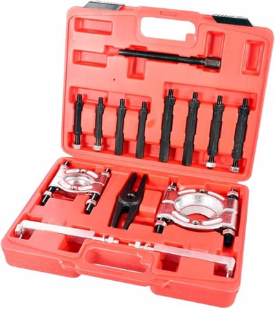 Lagerverwijderaar Set - Trekker Gereedschap - Onderdelen Demonteren - 14 Delige Set - 30-70 mm - Niet gespecificeerd
