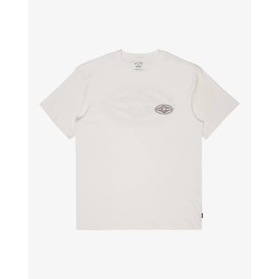Billabong Diamond Vision T-shirt Met Korte Mouwen Wit XL Man
