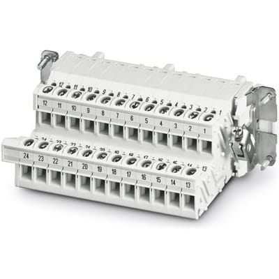 HC-B 24-A-UT-PEL-F - Terminal Adapter HC-B 24-A-UT-PEL-F Phoenix Contact Inhoud: 5 stuk(s)